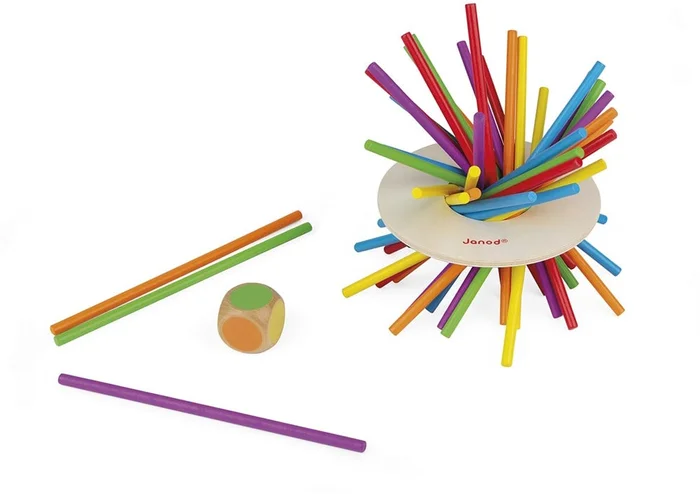 Geschicklichkeitsspiel „Crazy Sticks“ Holz