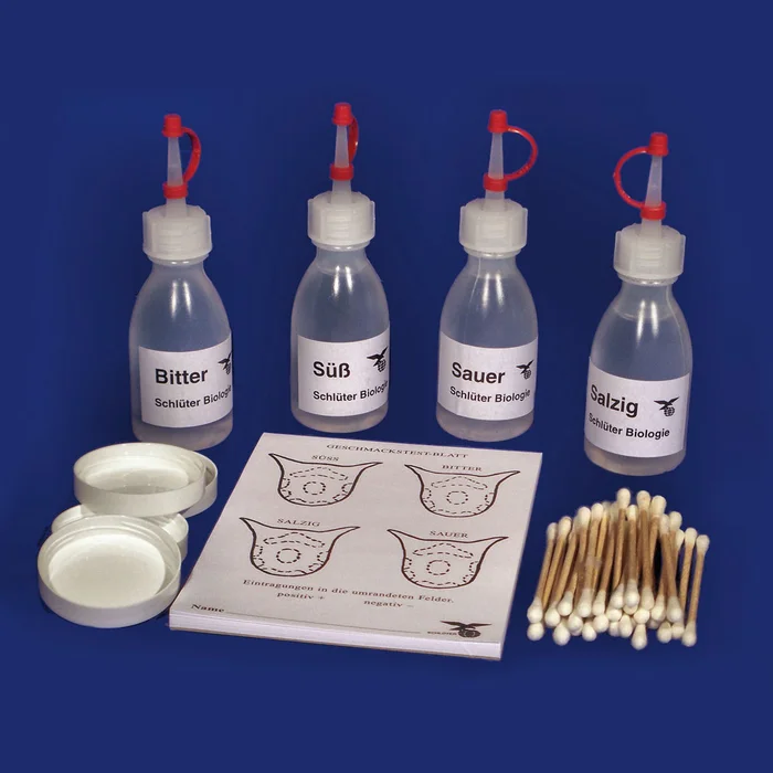 Geschmackstest-Kit bei Wiemann-Lehrmittel erhältlich