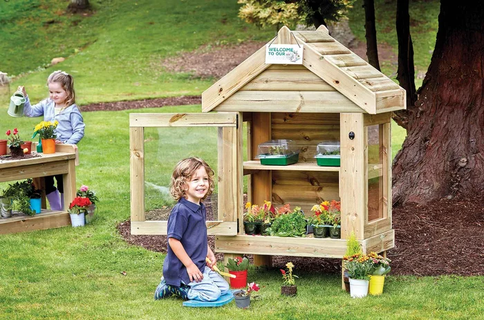 Gewächshaus, Pflanzenhaus für Kinder