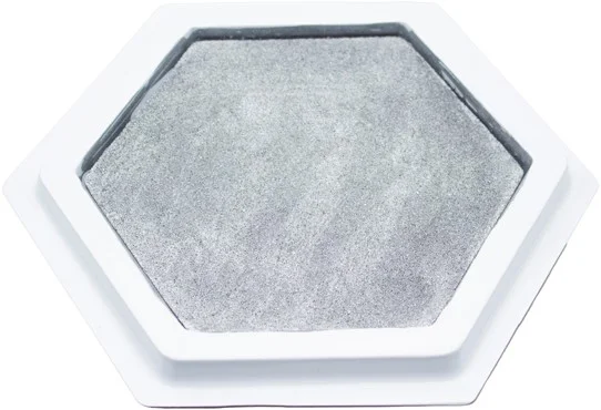 Giant stamp pad silver