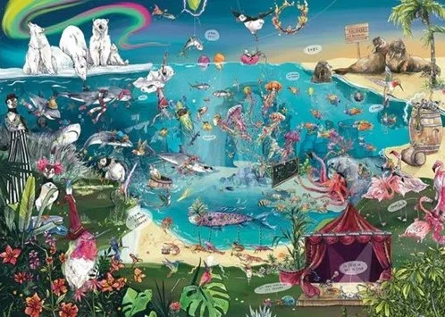 Gibson’s A Collective of Creatures (1000)