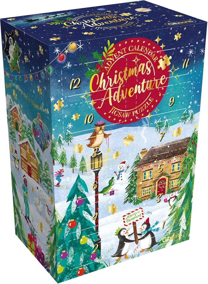 Gibsons Adventskalender – 60 Teile