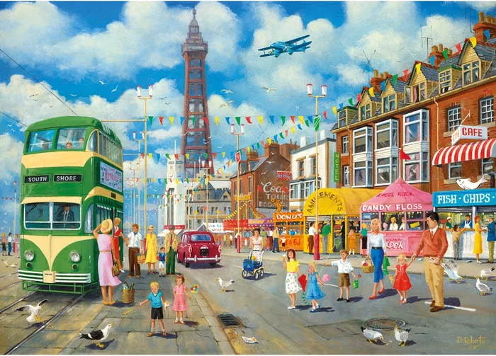 Gibsons Blackpool Promenade (1000)