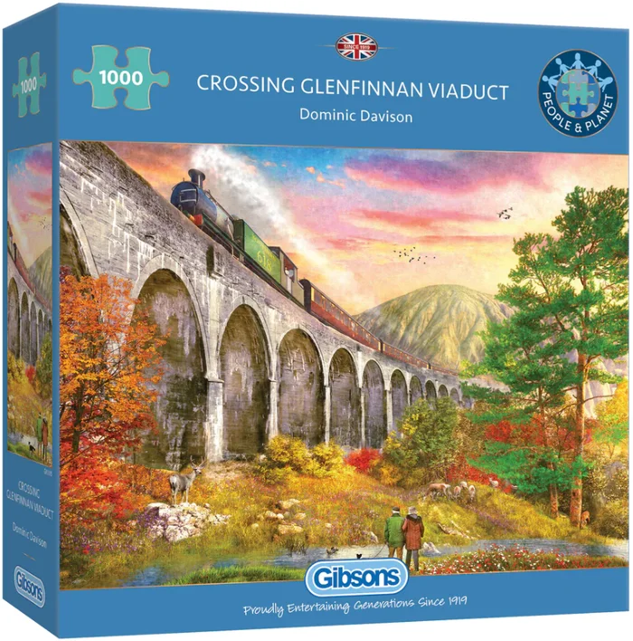 Gibsons Crossing Glenfinnan Viaduct (1000)