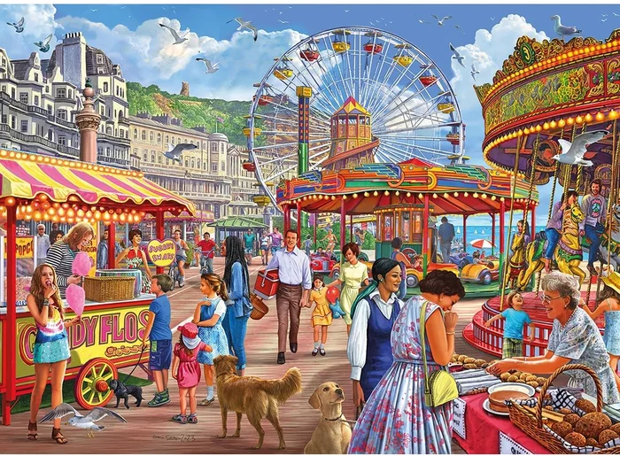 Gibsons Hastings-Promenade – 1000 Teile