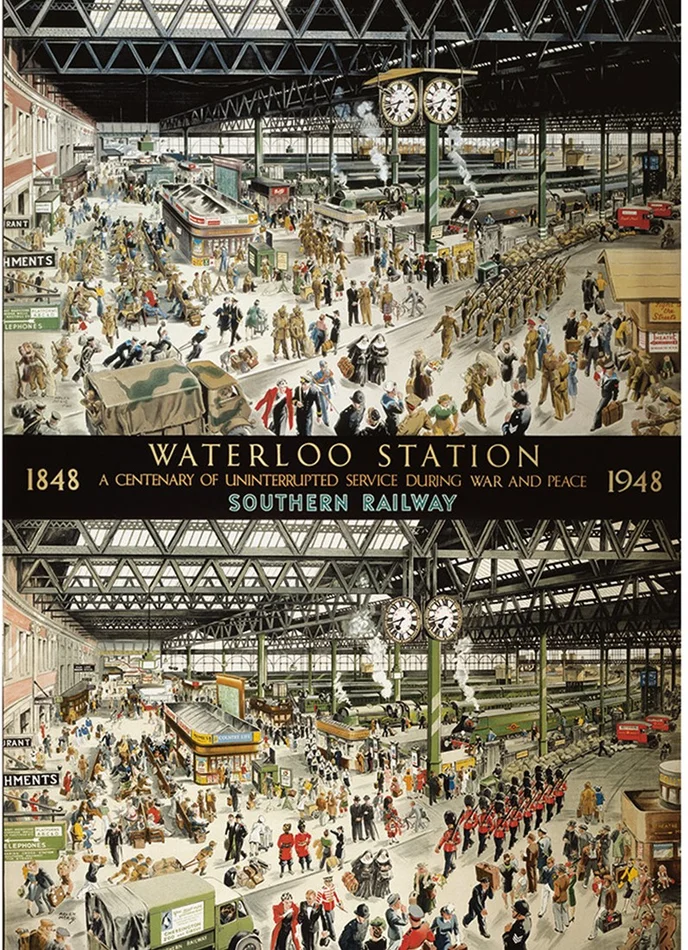 Gibsons Helen McKie: Waterloo Station – 1000 Teile