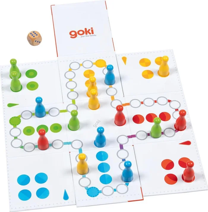 GOKI Brettspiel – Mens Annoy Je Niet XXL