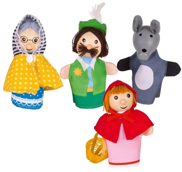 Goki Fingerpuppenset Rotkäppchen