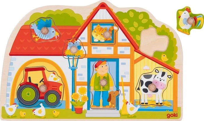 GOKI Teilepuzzle – Mein Bauernhof