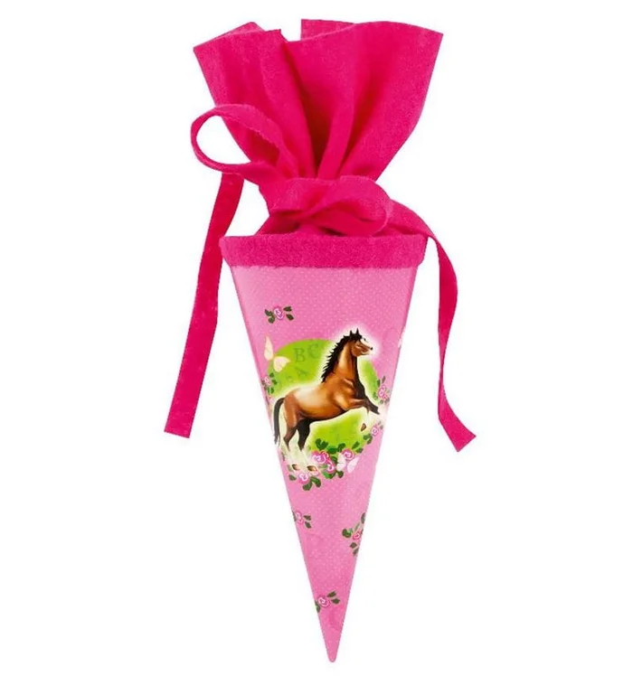 Goldbuch Geschenktüte Pferde Kreppverschluss – 15cm