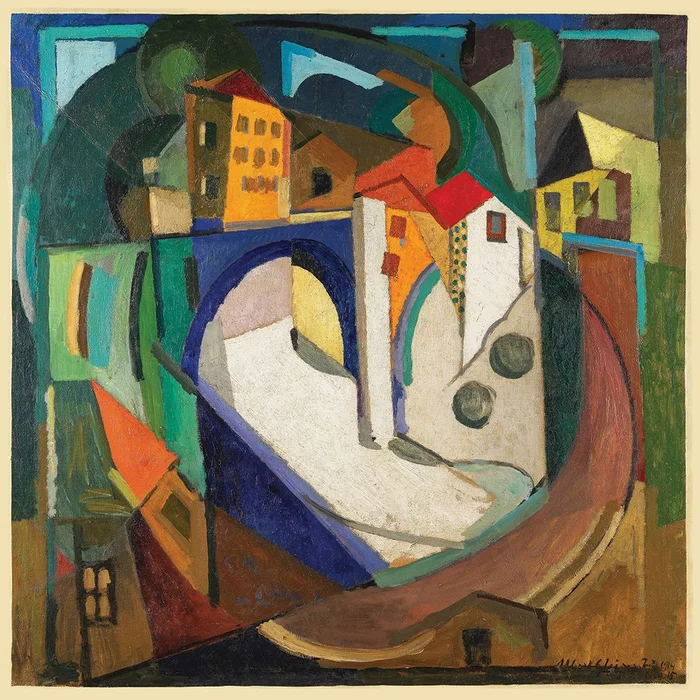 Grafika Albert Gleizes – Paysage, 1914-1915 – 1000 Teile