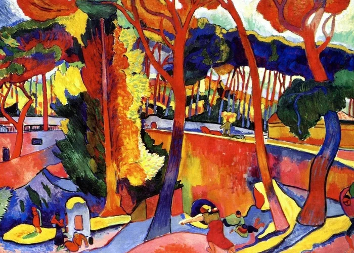 Grafika André Derain – Brücke über den Riou – 500 Teile