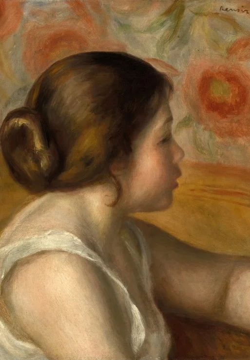 Grafika Auguste Renoir: Head of a Young Girl, 1890 – 12 Teile