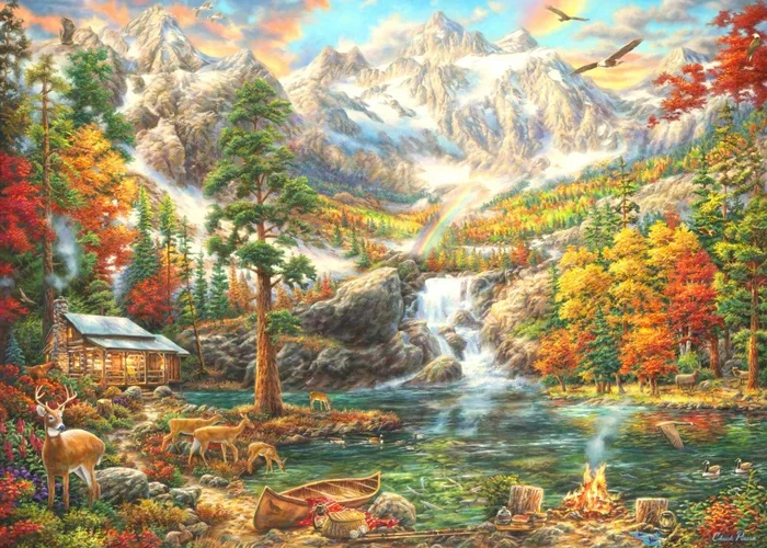 Grafika Chuck Pinson – Almost Heaven – 500 Teile