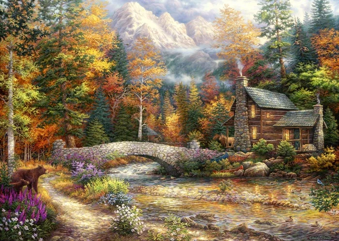 Grafika Chuck Pinson – Call of the Wild – 500 Teile