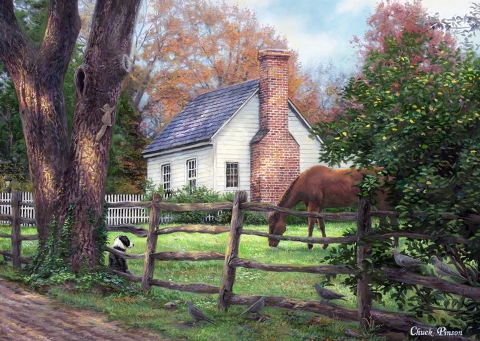 Grafika Chuck Pinson – Where Time Moves Slower – 500 Teile