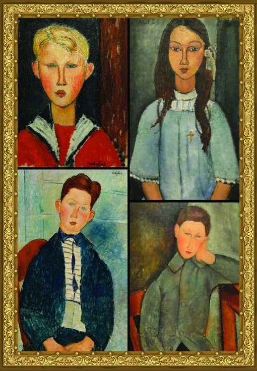 Grafika L’oeuvre de Modigliani – 1000 Teile