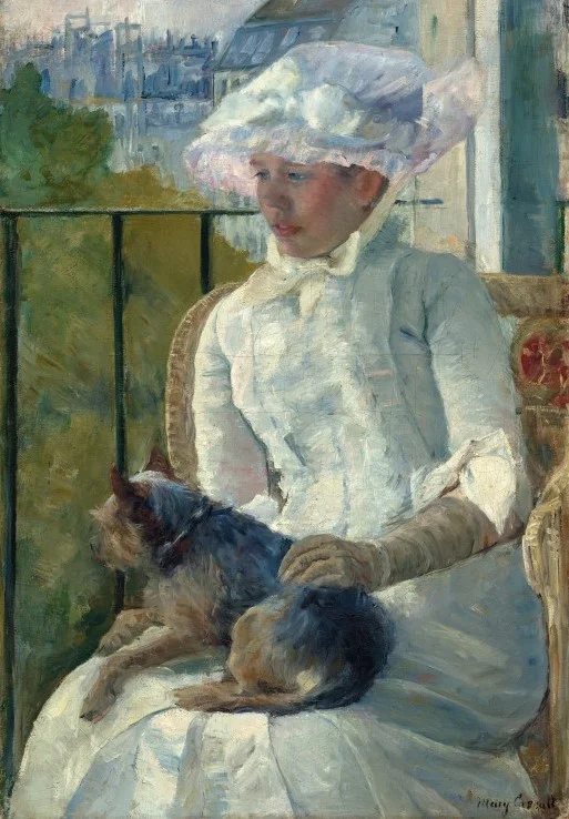 Grafika Mary Cassatt: Young Girl at a Window, 1883-1884 – 12 Teile