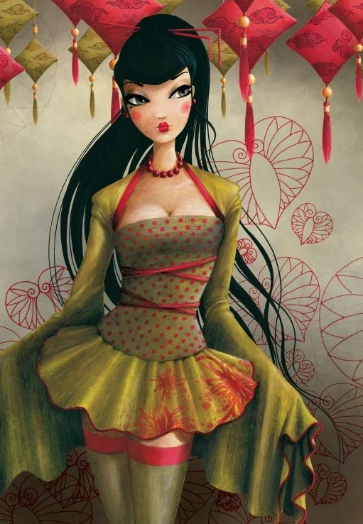 Grafika Miss Midori – 1000 Teile