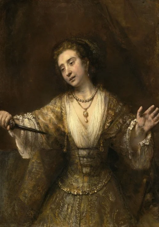 Grafika Rembrandt : Lucretia, 1664 – 1000 Teile