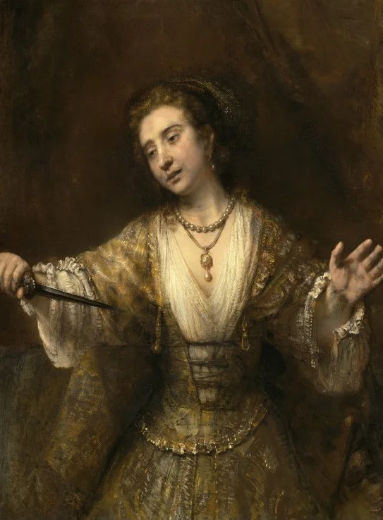Grafika Rembrandt : Lucretia, 1664 – 2000 Teile