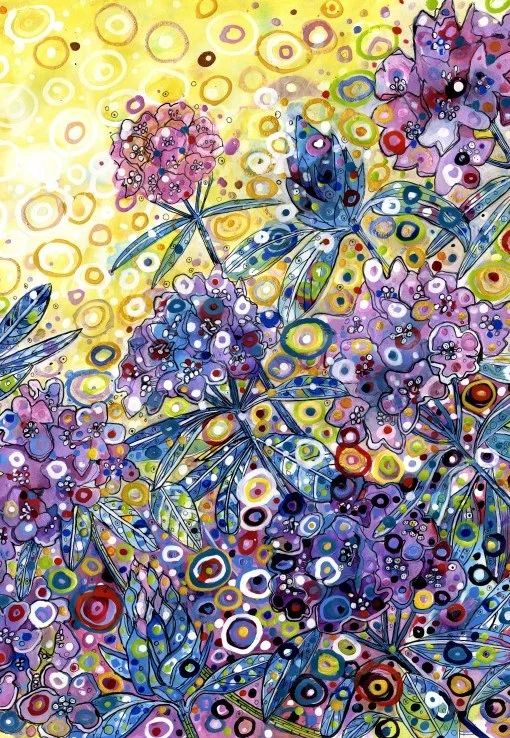 Grafika Rhododendron – 1000 Teile