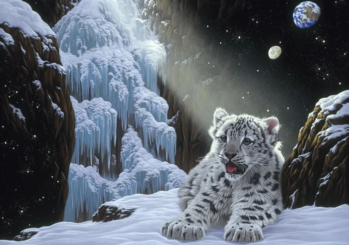 Grafika Schim Schimmel – Ice House – 1500 Teile