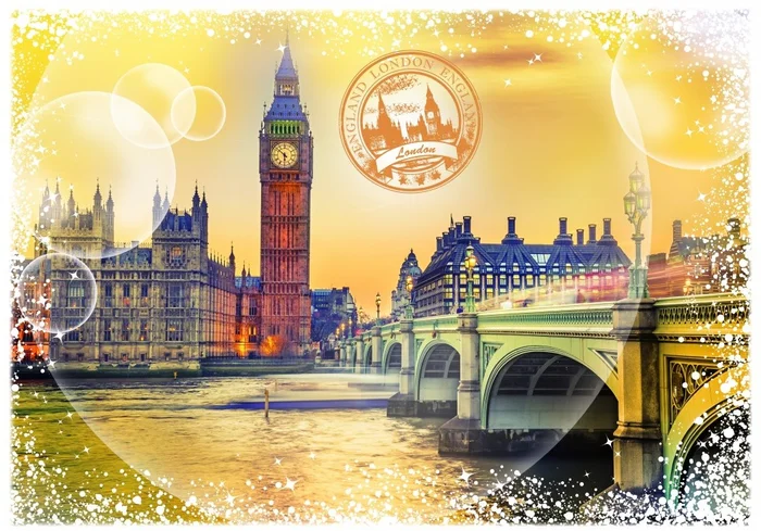 Grafika Travel around the World – Großbritannien – 1000 Teile