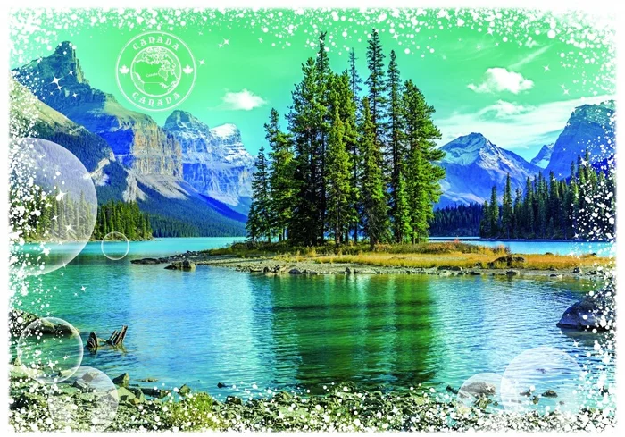 Grafika Travel around the World – Kanada – 1000 Teile