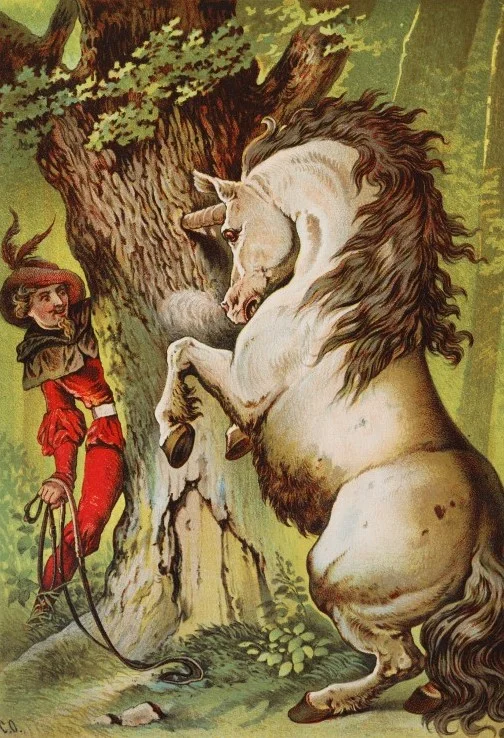 Grafika XXL Teile – Das tapfere Schneiderlein, Illustration von Carl Offterdinger – 12 Teile