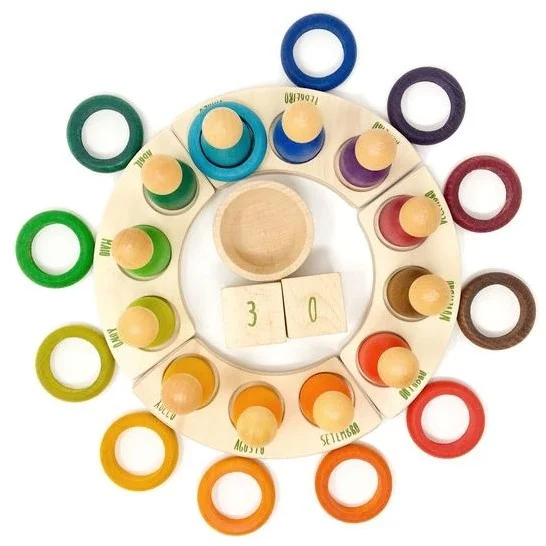 Grapat 12 x Ringe (Ergänzung Ewiger Kalender)