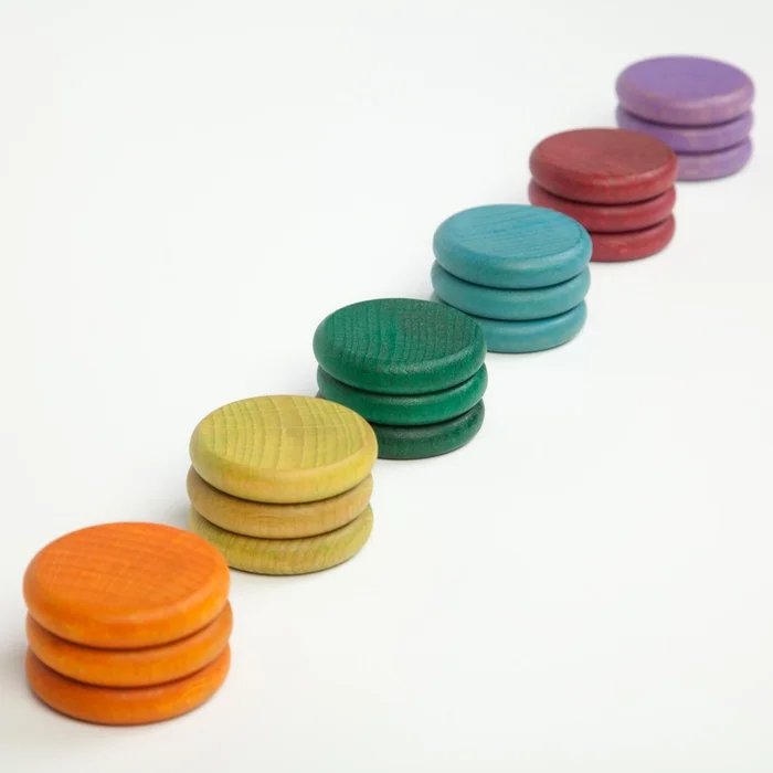 Grapat 18 x Münzen (6 keine Grundfarben)