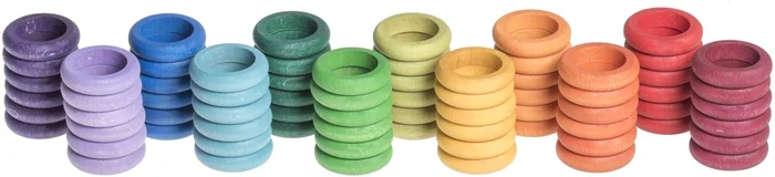 Grapat 72 x Ringe (12 Farben)