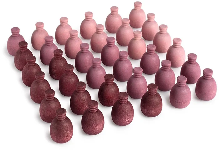 Grapat Holzmandala Ananas Altrosa (36 Stck.)