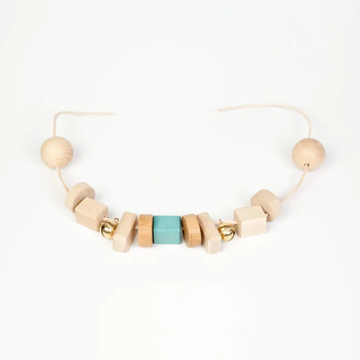 Grapat Spielkette aus Holz mit Glöckchen