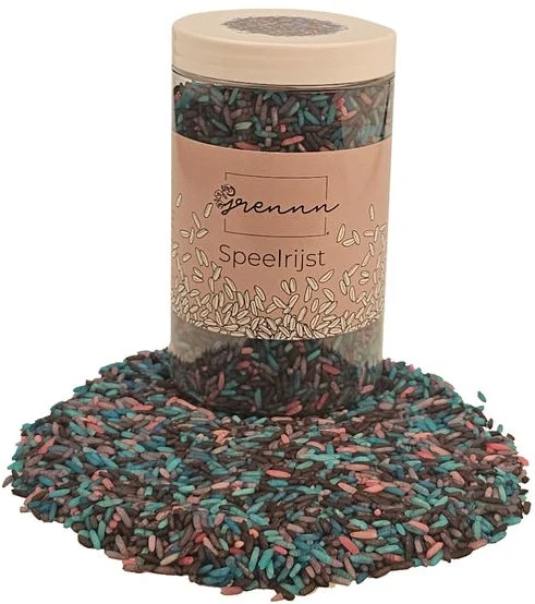 Grennn speelrijst galaxy mix 250 gram