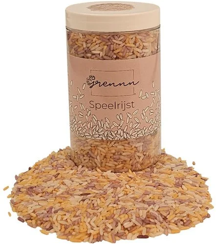 Grennn speelrijst hippy summer mix 500 gram