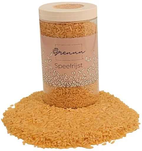 Grennn speelrijst oker 500 gram