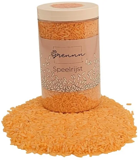 Grennn speelrijst oranje 250 gram