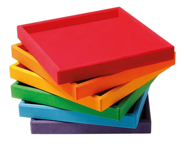 Grimm's Regenbogen Holzrahmenset