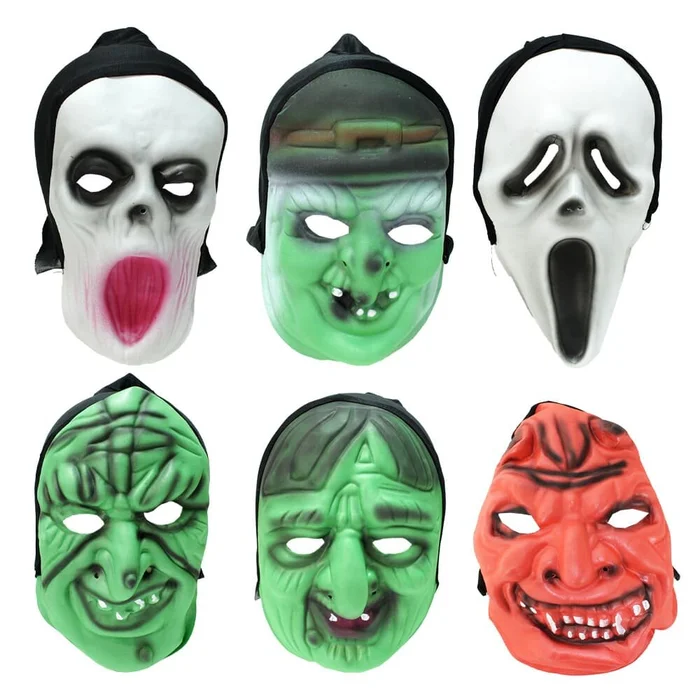 Gruselige Halloween Maske