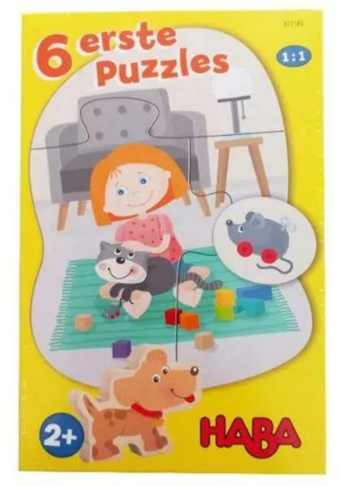 Haba 6 erste Puzzles – Haustiere