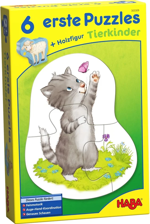 HABA 6 erste Puzzles – Tierkinder