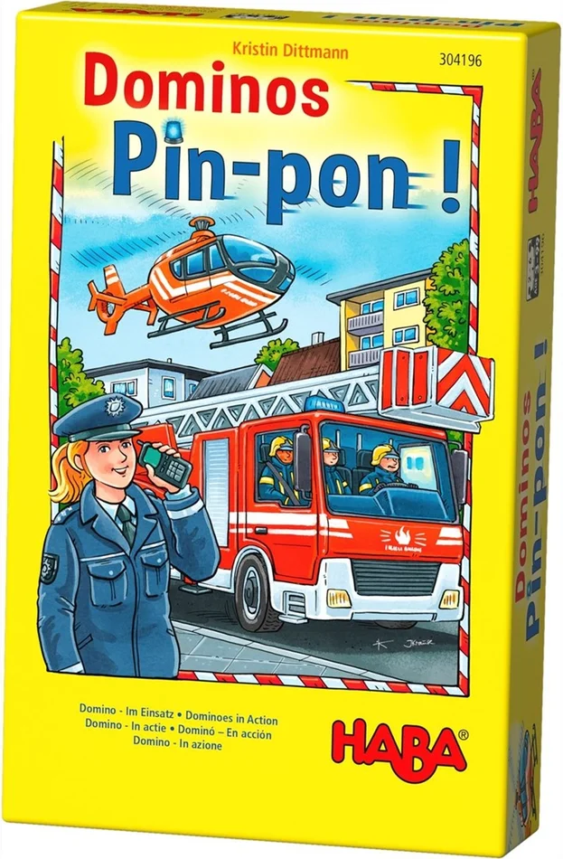 HABA Domino – In Aktion – 3+