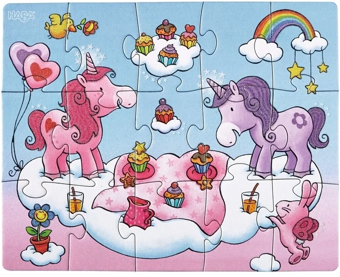 HABA Einhorn-Puzzle Sparkle