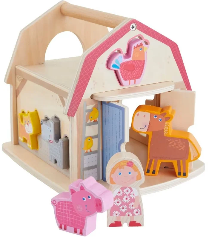 HABA-Holzsortierkasten Bauernhof – 7 Teile