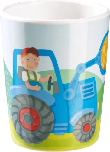 HABA Kindergeschirr – Becher Traktor