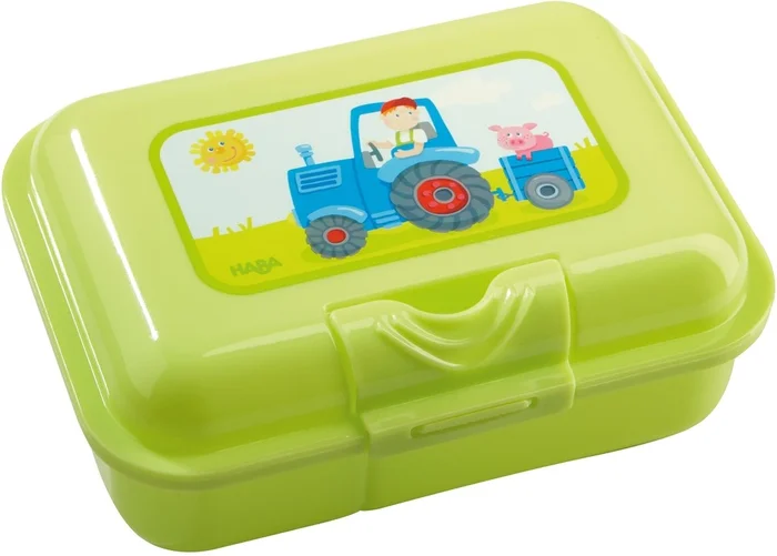 HABA Lunchbox Traktor Hellgrün