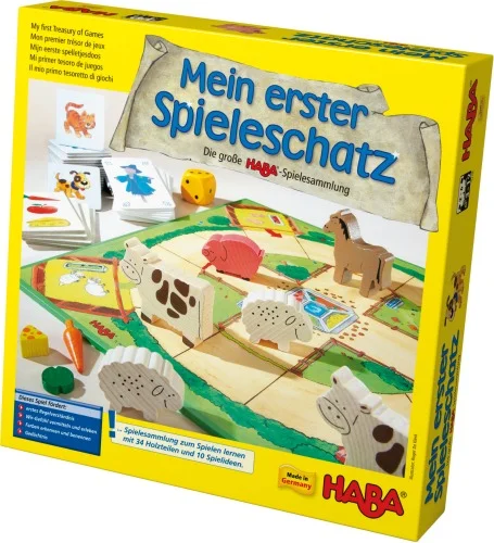 HABA Mein erster Spieleschatz – Spielesammlung