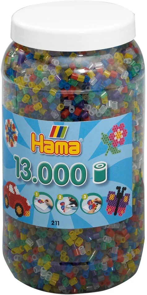 Hama 211-53 Dose 13000 Perlen Mix 53